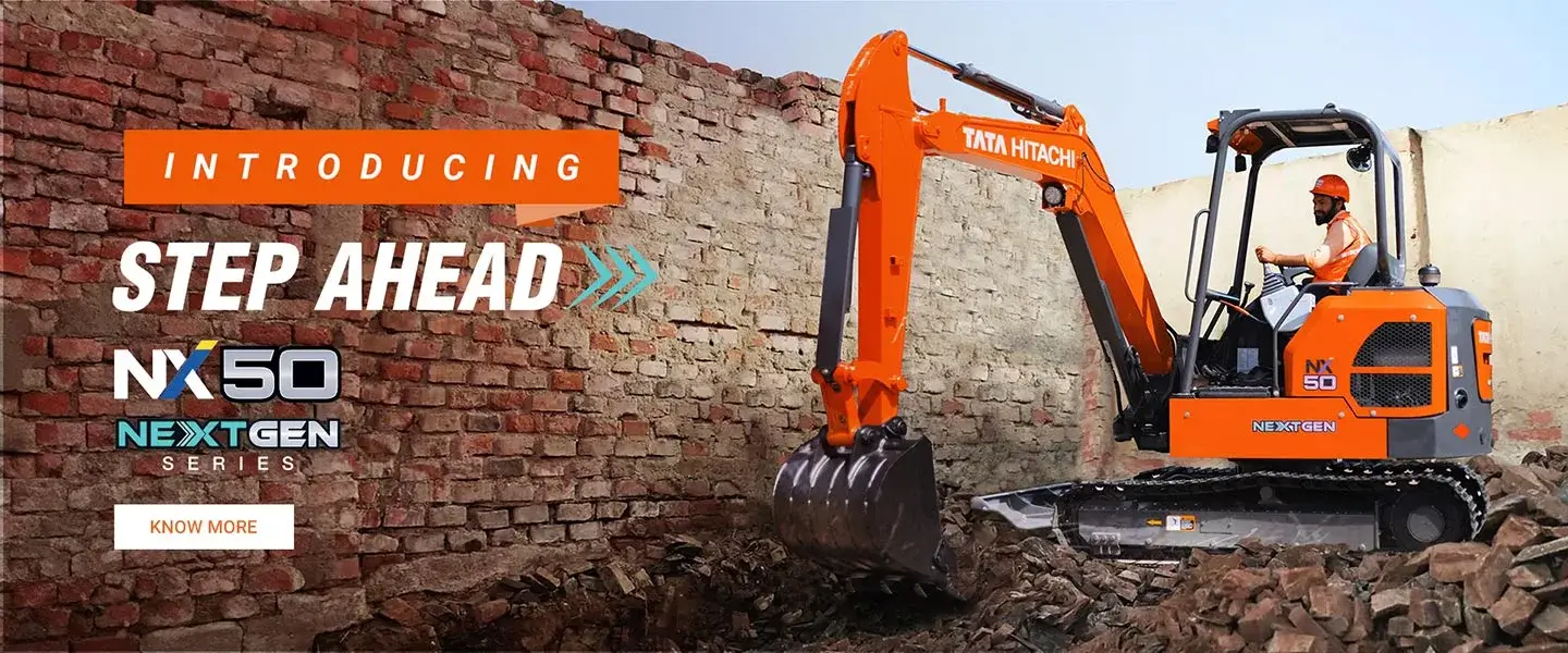 NX50 Next Gen Series – Mini Excavator