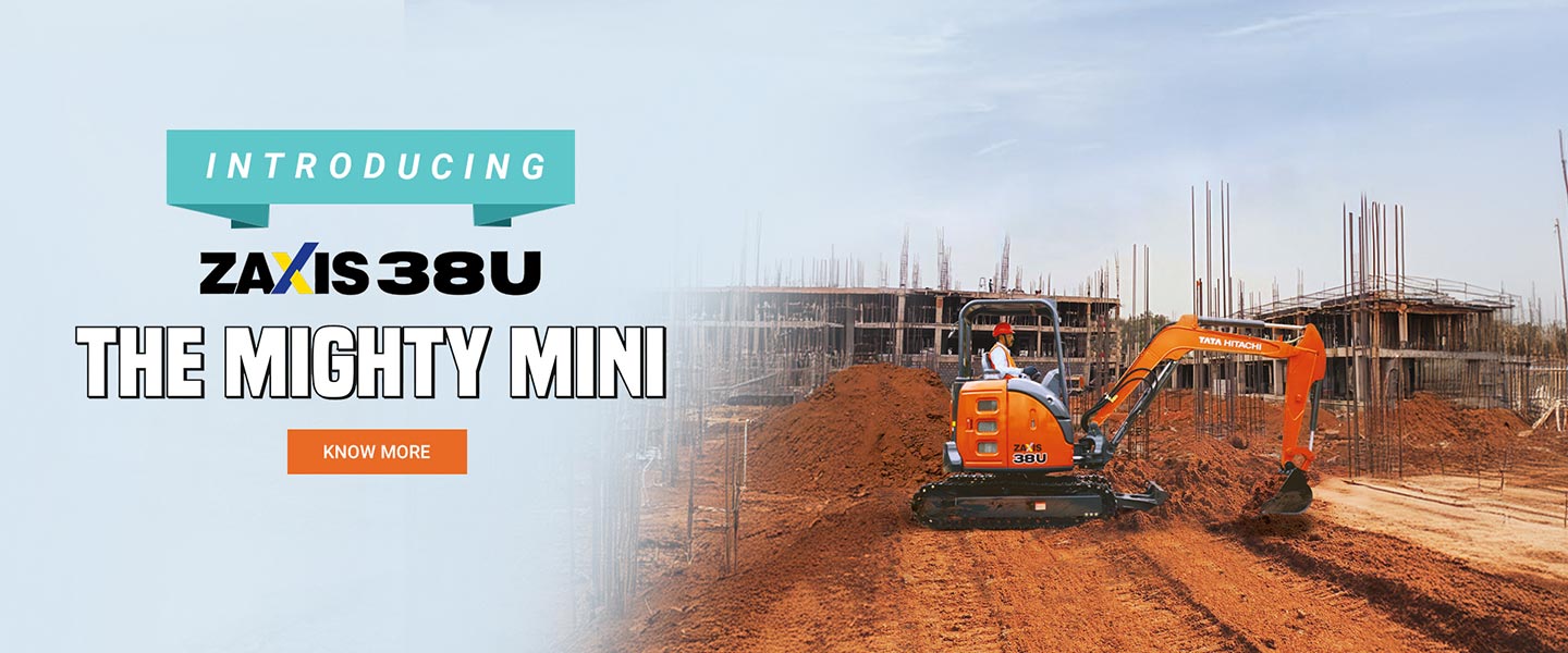 Zaxis 38U – Mini Excavator